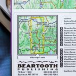 Bozeman, Big Sky, West Yellowstone Trail Map - Image 2