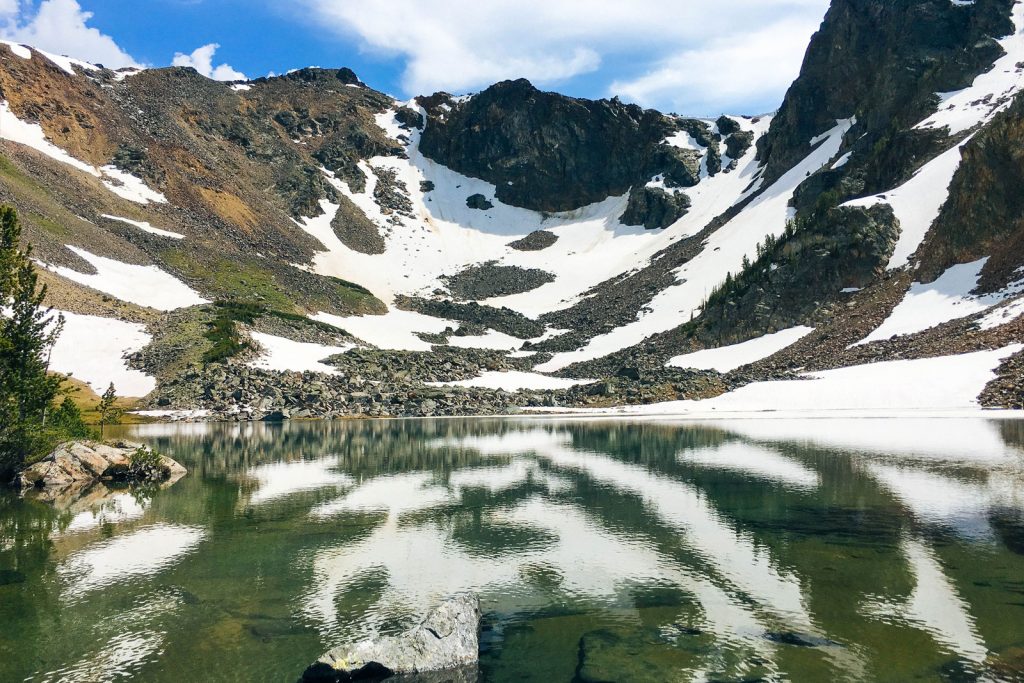 Lost Cabin Lake Tobacco Root Mountains, Montana Backyard Montana